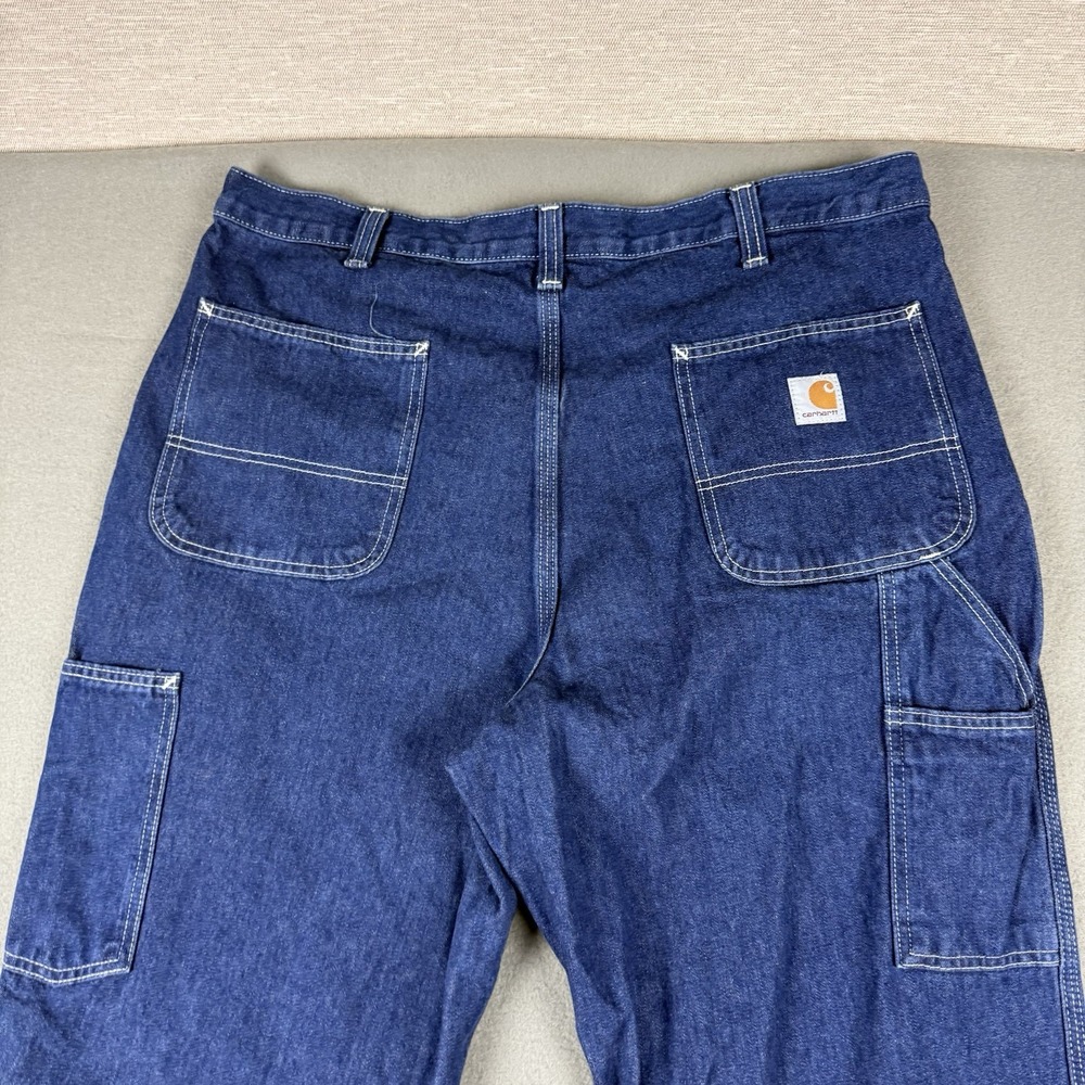 Carhartt Work Jeans‎ Size 30x32 Blue Jeans 382-83 Dungaree Fit Carpenter